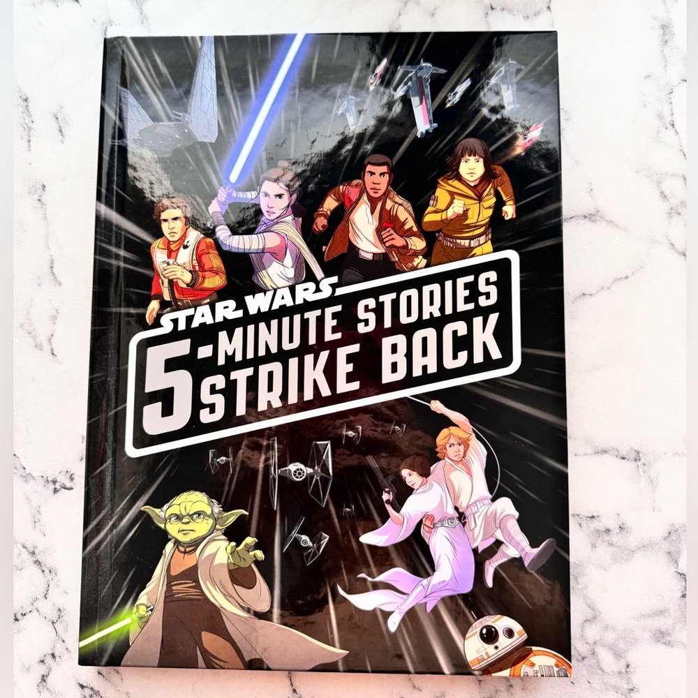 Disney Star Wars 5 min Stories Strike Back Hardcover Book
